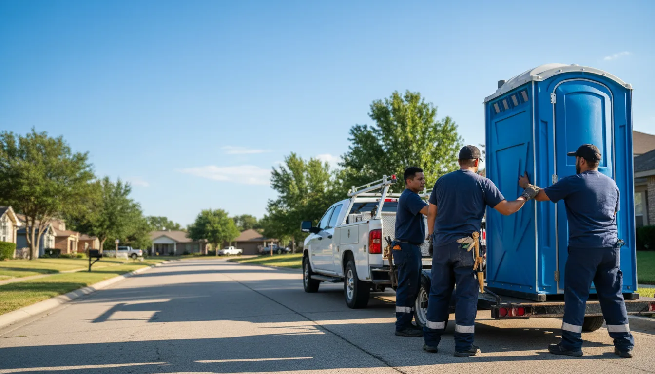 Portable Toilet Rental in Columbia City, IN near me